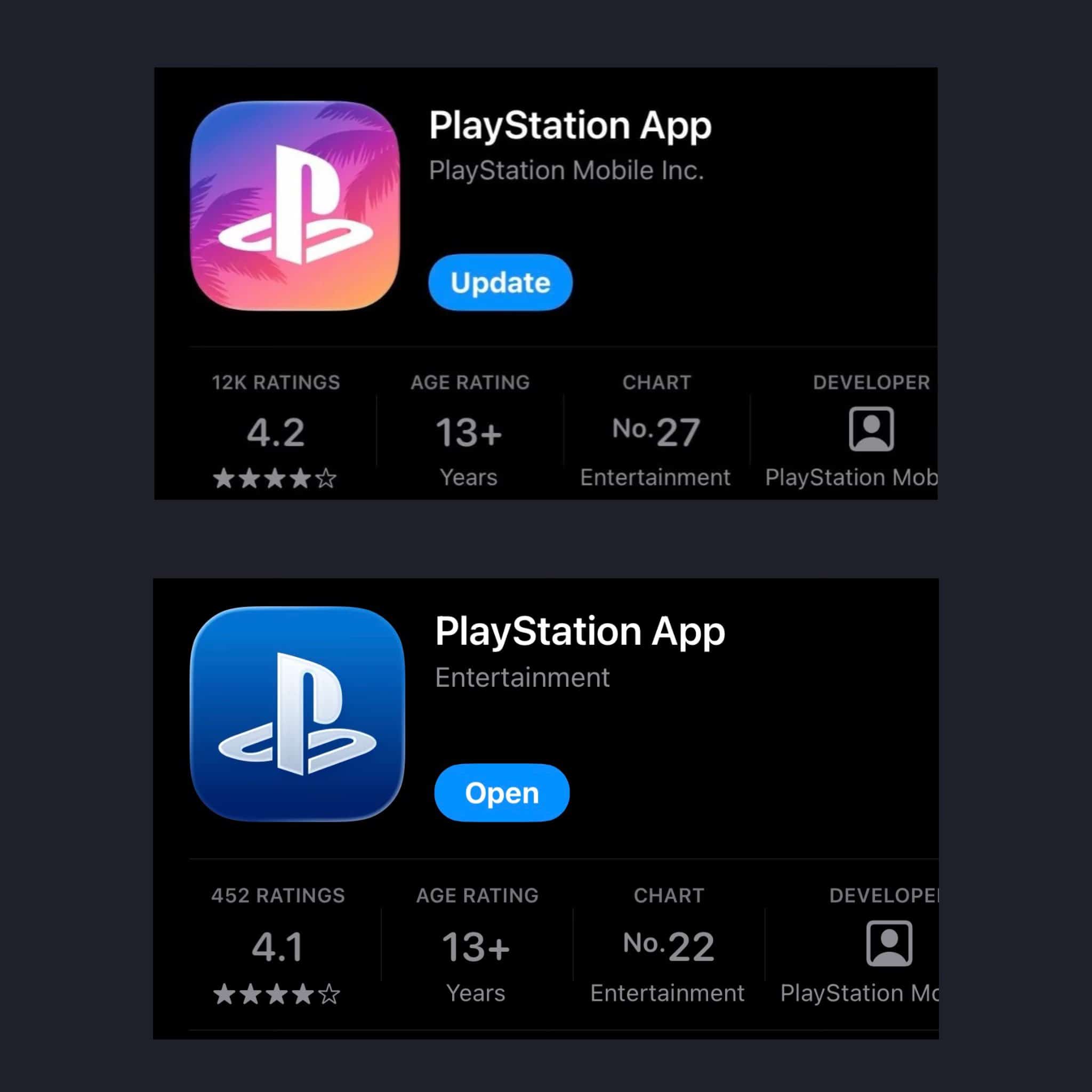 Aplikasi PlayStation Menghapus Tema GTA 6 Dari Ikonnya